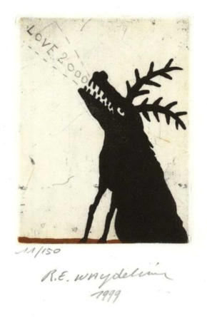 Raymond Waydelich, Frankrig - Le cerf, gravour