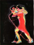 Tango - 30x21 - 2000,- incl. indramning
